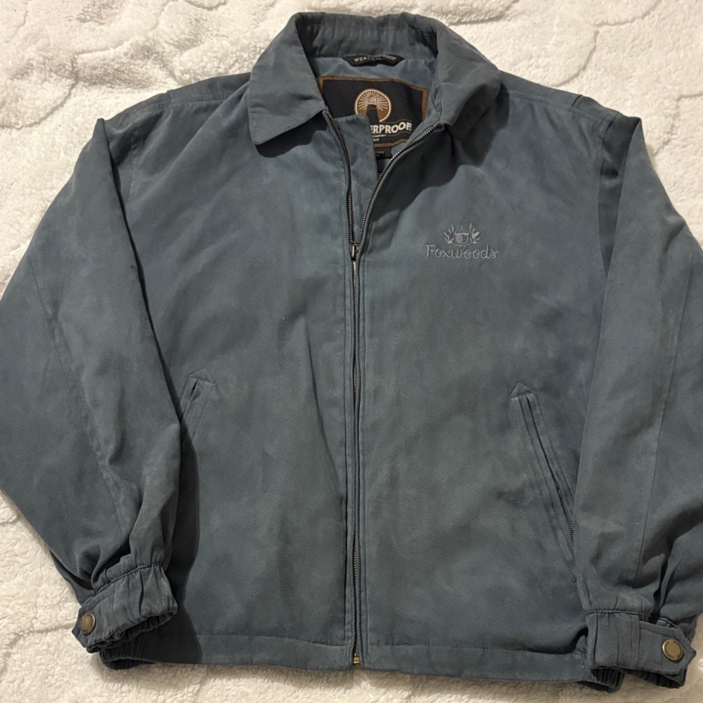 Weatherproof Men's Dark Gray Windbreaker